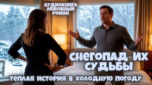 Аудиокнига полностью: "Снегопад их Судьбы". Теплая история в холодную погоду! Любовный роман