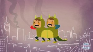 Knock Knock, Trick Or Treat _ Super Simple Songs - английские песни для детей на хэллоуин