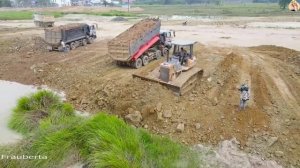 Строительство, засыпка, один  из объектов