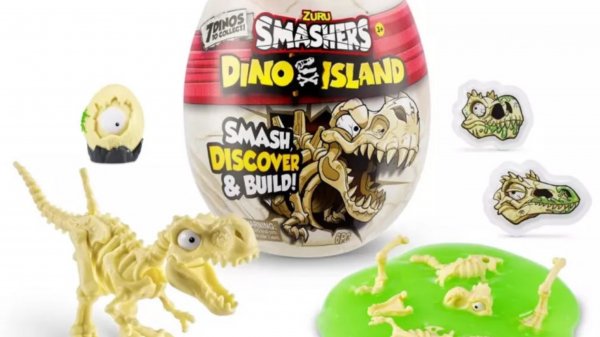 Распаковка яйца zuru smashers