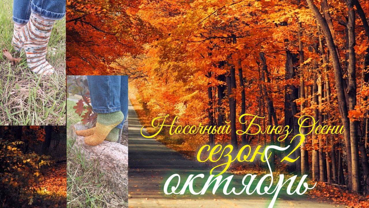🧦🍁🌾🍂 Вязальный СП "Носочный Блюз Осени. Сезон 2"🍁🌾🍂🧦Отчёт Октября🤩🧦 смотреть онлайн