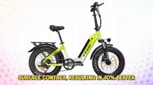 TTGO F6 Electric Bike 250W Motor 36V 20Ah Lithium Battery 20 inch Fat Tires Electric Bike