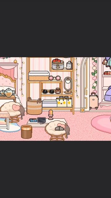 Идея обустройства комнаты принцессы в игре #токалайфворлд# #токабокаворлд#.Амэлиялайф#+:)🥰😘😍😉