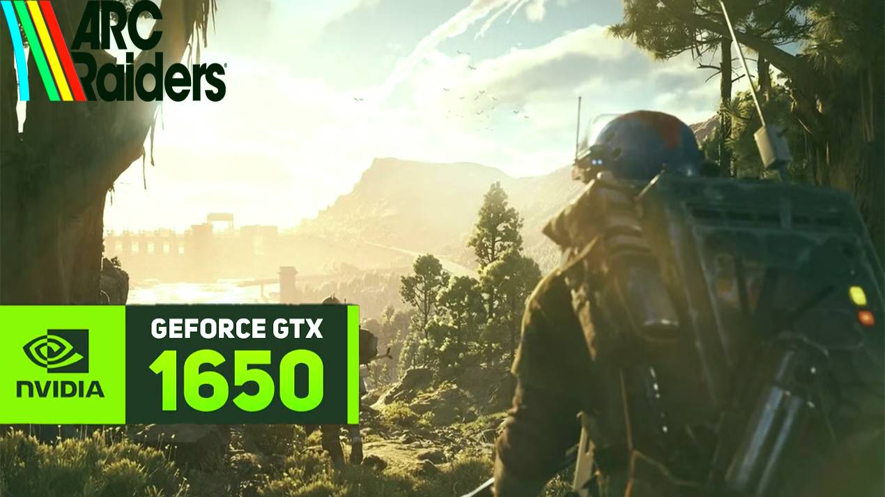 GTX 1650 + i7 13700 5.2GHz ARC Raiders 720-4К Low-Epic