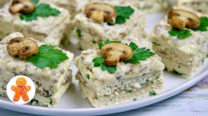 Необычное блюдо из курицы ✧ Куриные пирожные с грибным кремом