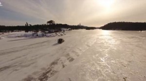 Аэросани Нерпа видео от покупателей. Ладога, Валаам