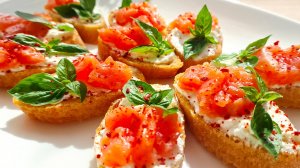 Быстрые и вкусные закуски на праздничный стол! Бутерброды с форелью всего за 15 Минут!