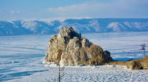 Как выглядит остров Ольхон зимой
