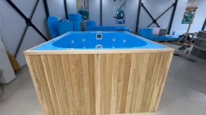 Купель с отделкой