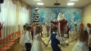 Музыкальная игра с Дедом Морозом на внимание на новогоднем утреннике