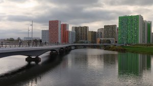 Прогулки по Москве. Новый мост через озеро Черное и парк Дружбы в Некрасовке.