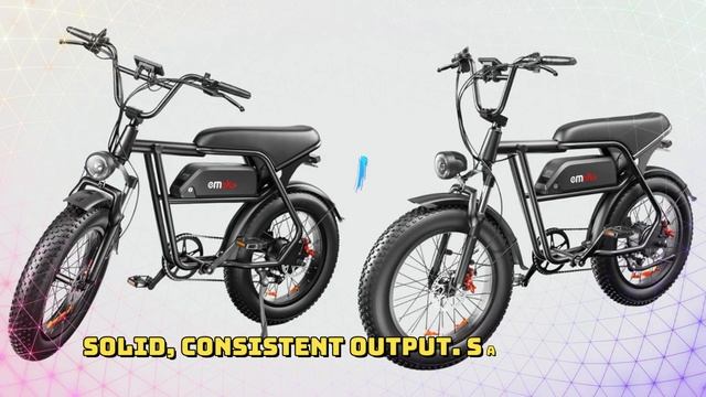Emoko C99 Electric Bike 250W Motor 48V 20AH Lithium Battery 20*4.0-inch Fat Tire Electric Bike