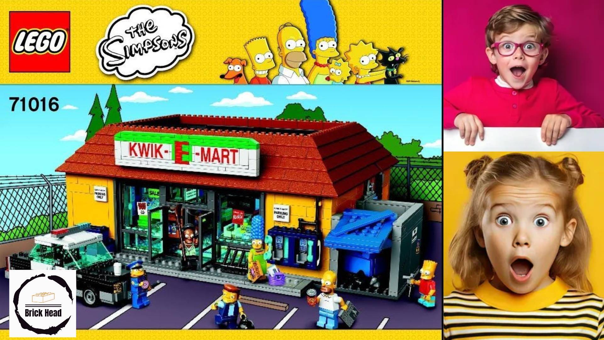 Lego Simpsons 71016 Квик-И-Март