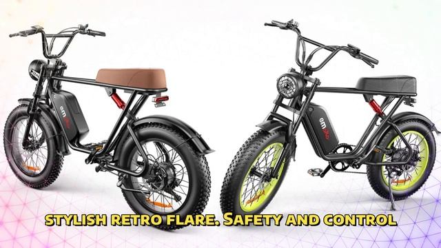 EMOKO C91 Electric Bike 1000W Brushless Motor 48V 20AH Battery 20*4.0 Inch Fat Tires Adult E-Bike