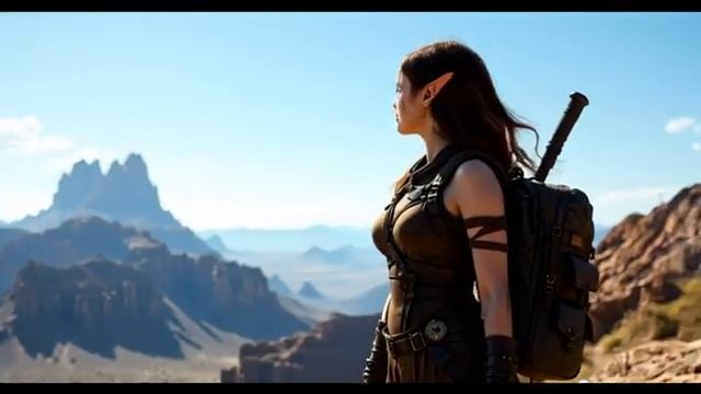 AI Steampunk Girls in Retro Future The Life of Elven Beauties in a Steampunk City смотреть онлайн