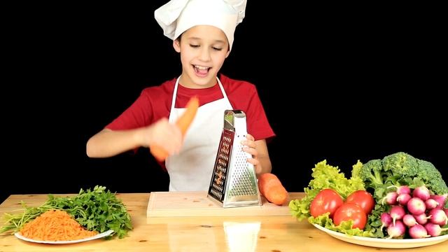 Видео обучающее - Think and learn №5 "Fruit & vegetables"- SM Starter - Unit 5 - Фрукты и овощи . смотреть онлайн