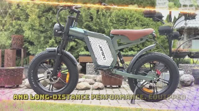 Jansno X60 Electric Bike 1500W Motor 48V 23Ah Battery 20 Inch Fat Tire Snow Off Road Electric Bike