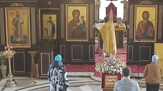 18.10.2025 Божественная Литургия. Суббота. Седмица 19-я по Пятидесятнице. смотреть онлайн