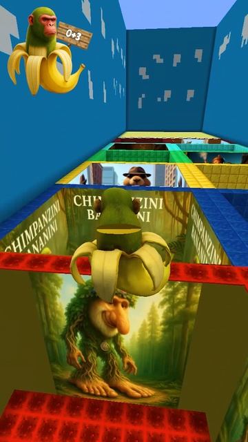 Italian Brainrot Vs Squid Game Lava Jump #shorts #minecraft #brainrot смотреть онлайн