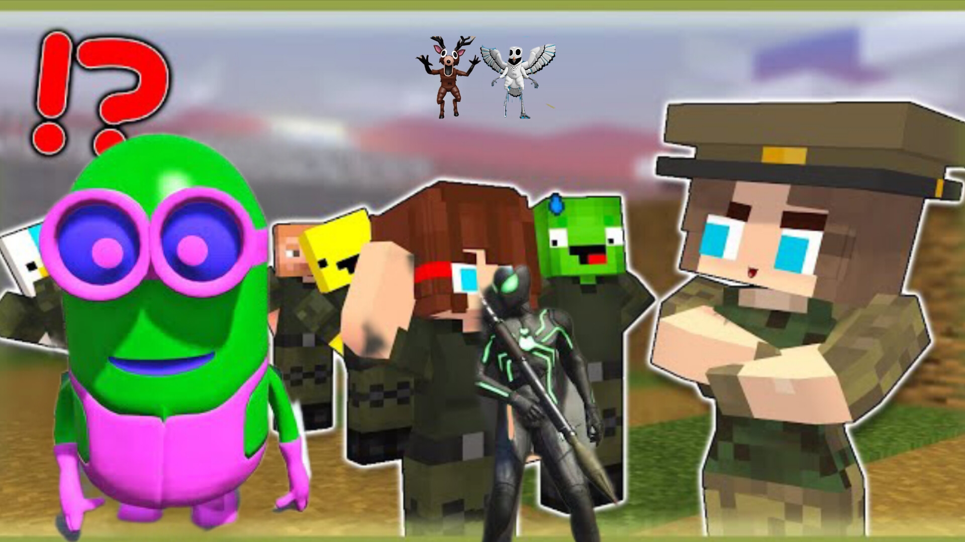 Сестра отправилась в АРМЕЙСКИЙ ЛАГЕРЬ?! - Анимация для Майнкрафт