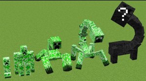 Крипер НА ВСЕХ ЭТАПАХ РАЗВИТИЯ в Майнкрафте, ЭКСПЕРИМЕНТЫ