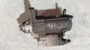 Как снять стартер Toyota FunCargo, Fielder двигатель 1NZ-FE