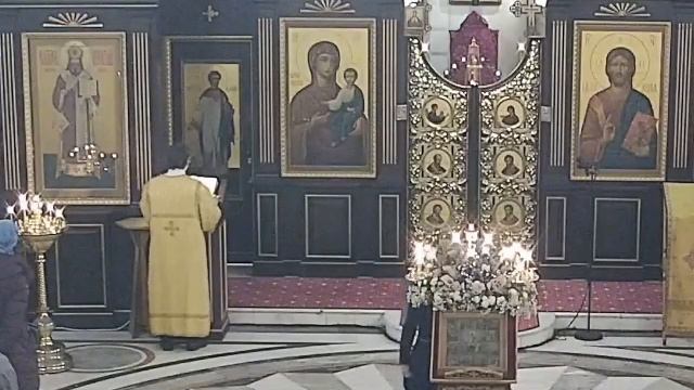 18.10.2025 Всенощное бдение. Суббота. Седмица 19-я по Пятидесятнице. смотреть онлайн