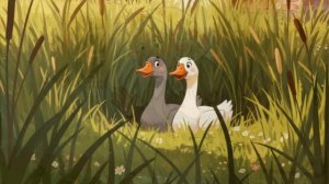 "Жили у бабуси два веселых гуся" Веселая детская песенка в исполнении детского хора