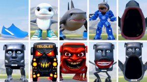 ЭВОЛЮЦИЯ ВСЕХ ТРАЛАЛЕЛО ТРАЛАЛА ПРОТИВ РЕНГА РЕНГ БУСА  В ГАРРИС МОДЕ