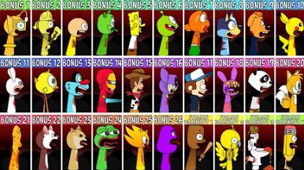 ВСЕ OC & BONUS Characters From Sprunki Wenda Treatment смотреть онлайн