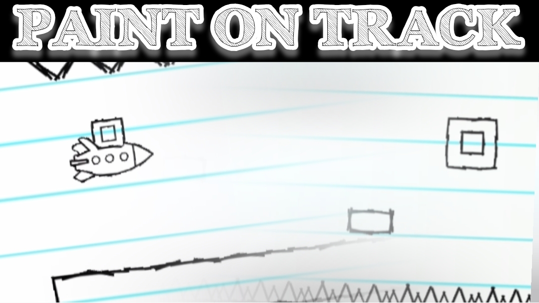 Нарисованный back on track! Paint on track Hysteric в geometry dash смотреть онлайн