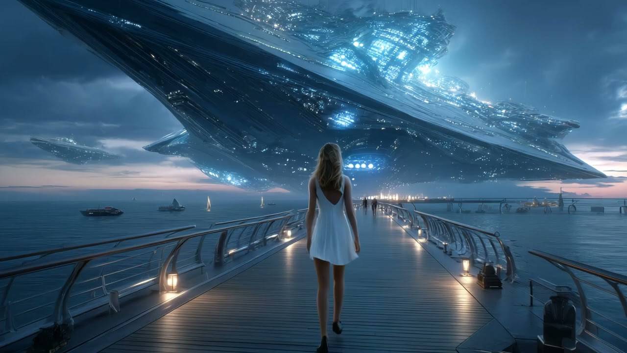 AI Short Film space universe смотреть онлайн