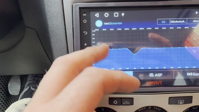 Android магнитола Урал АМС ШТОРМ 71 в Opel Corsa смотреть онлайн