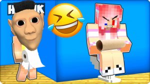 😄 Я Стала МАЛЫШОМ ХАМУД ХАБИБИ и ЗАТРОЛЛИЛА ЛЕСКУ в МАЙНКРАФТ! НУБИК