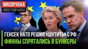 НАТО хочет «поиграть» с Россией || Финляндия роет супер-бункеры || ЕС тратит миллиарды на оружие