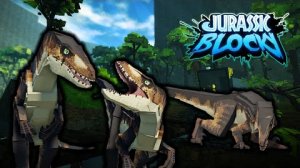 Юрский блок: реомодель велоцираптора