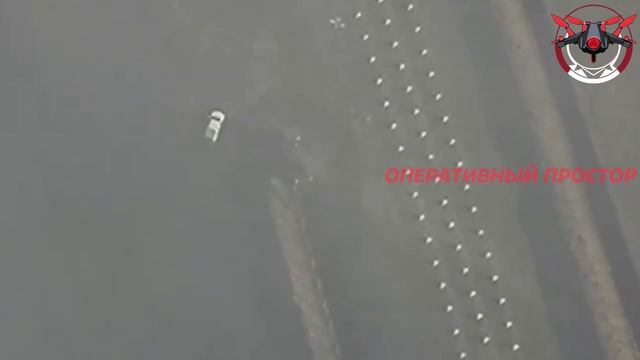 'Ланцет' наносит удар по спецтехнике в районе н.п Попасное 💥🇷🇺👊 смотреть онлайн