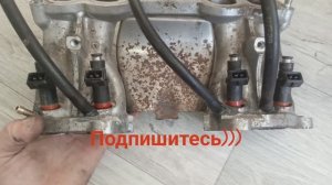 Как Просверлить коллектор под ГБО . ЛАДА КАЛИНА