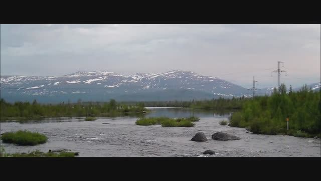 Горы, окружающие Мончегорск. Кольский полуостров. 18.10.25. смотреть онлайн
