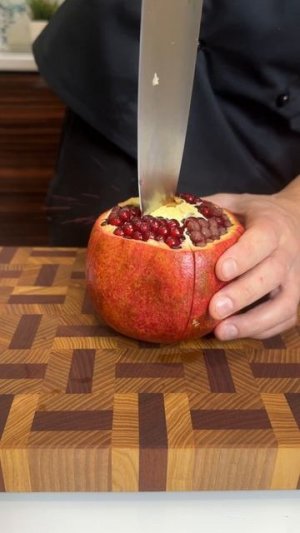 Как быстро почистить гранат?