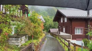 Прогулка дождливой осенью по самым красивым деревням Швейцарии – Расслабляющая атмосфера швейцарской