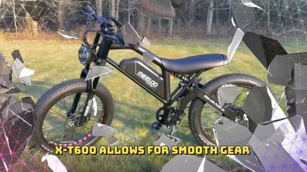 MEELOD XT600 Electric Bike 750W Motor 48V 18Ah Lithium Battery 26*4.0 Snow Tire Electric Bicycle