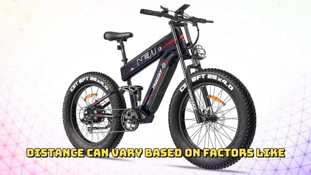 FREESKY M-520E Electric Bike 1200W Motor 48V 41AH Battery 26*4.0 Fat Tire Electric Bike