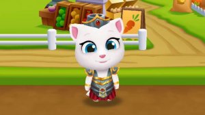 Мультик Валькирия Анджела Мой Говорящий Том за золотом Talking Tom Gold Run