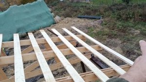 Строительство навеса - ч.5