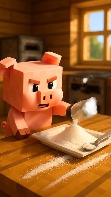 Когда пересолил и пошёл снег! 🧂😂 #funnyshorts #minecraftstory #minecraft смотреть онлайн