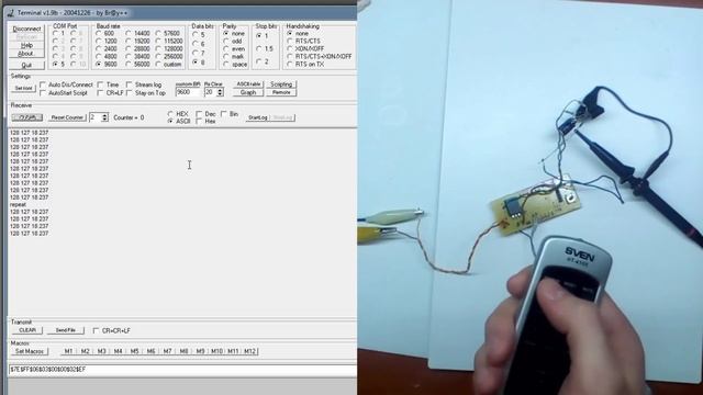 FLOWCODE УРОК 56 ИК управление часть 4