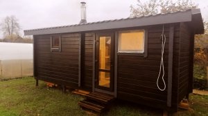 Баня из двух отделений из Бруса