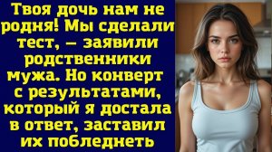 Истории из жизни|Твоя дочь нам не родня!|Аудио рассказы|Аудиокниги слушать онлайн|Жизненные истории