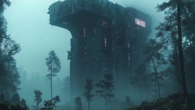 HYPERION SHADOWS ⧸⧸ 1 Hour Cinematic Sci-Fi Ambience For Study And Calm-(804p60)